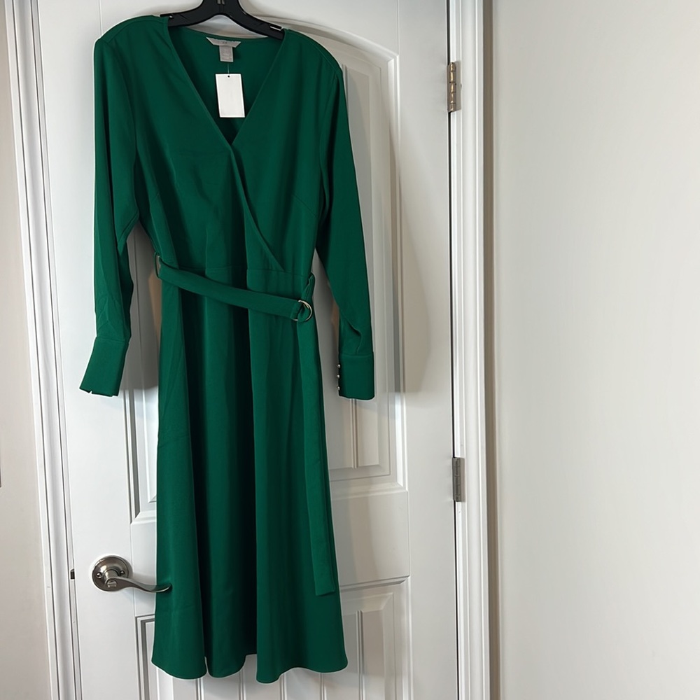 Emerald Green H&M 3/4 length dress